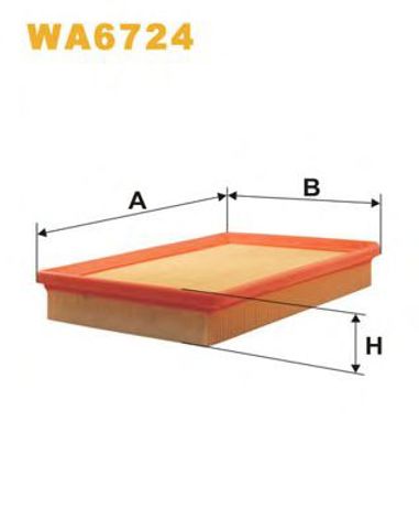 Воздушный фильтр WA6724 WIX