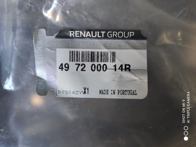 Трубка высокого давления ГУР 497200014R RENAULT