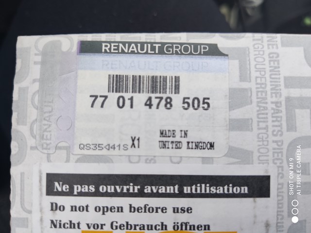 Звездочка шестерня распредвала двигателя выпускного 7701478505 RENAULT