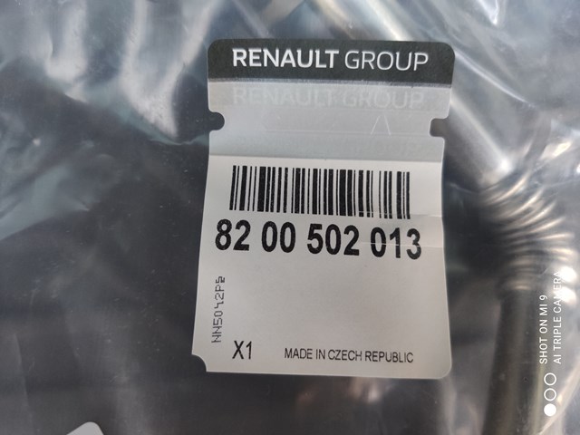 Трубка/шланг отвода масла от турбины 8200502013 RENAULT