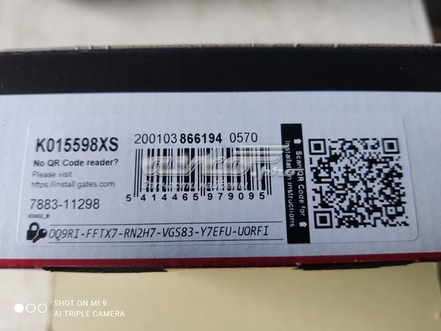Ремень ГРМ, комплект K015598XS GATES