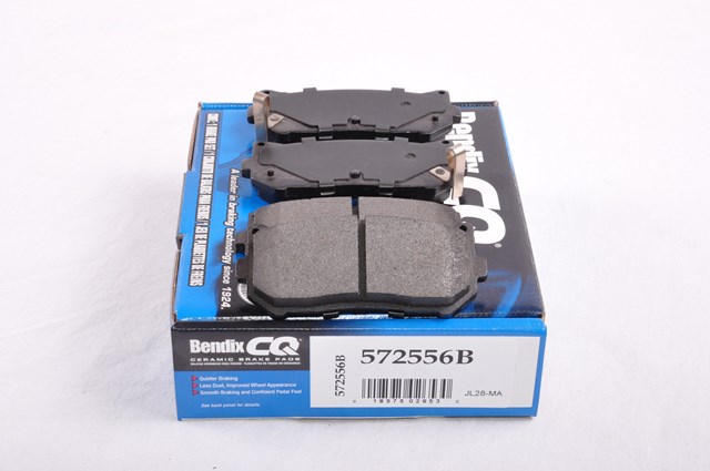 Колодки тормозные задние, дисковые 572556B BENDIX