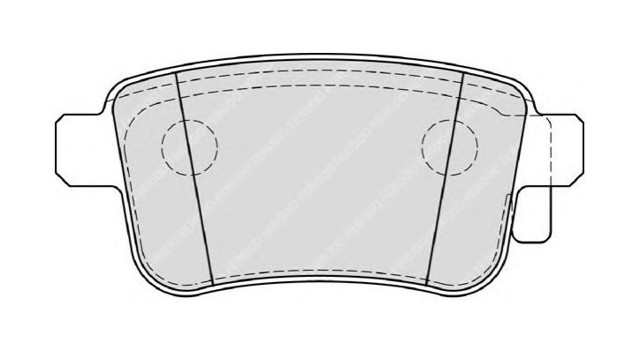 Задние дисковые колодки BTS5449 TASHIKO