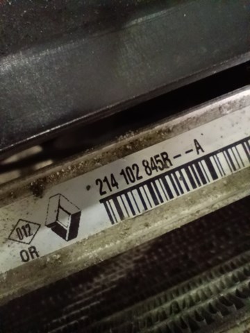 RENAULT 214102845R Радиатор охлаждения двигателя в наличии Запорожье