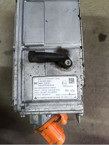 Модуль управления (ЭБУ) заряда основной батареи 296A12239R RENAULT