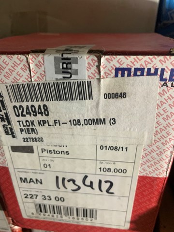 2273300 MAHLE Поршень на 1 цилиндр купить в Черкассы