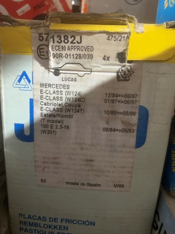 BENDIX 571382J Передние тормозные колодки в наличии Харьков