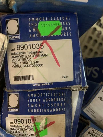 8901035 Амортизатор задний купить Ужгород