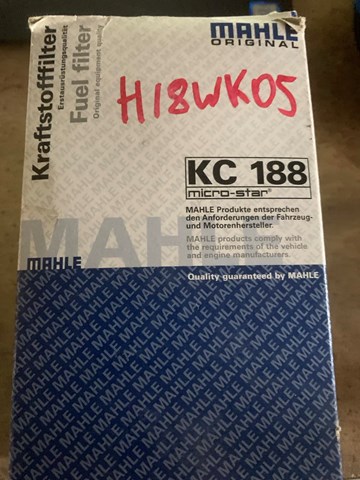 MAHLE KC188 Фильтр топливный в наличии Днепр