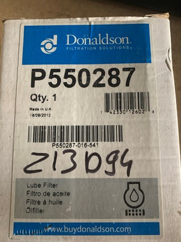 P550287 DONALDSON Масляный фильтр купить в Киев