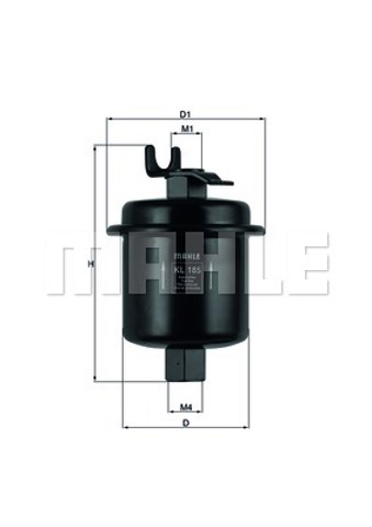 KL185 MAHLE Фильтр топливный купить в Днепр
