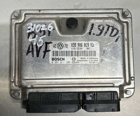 Мозги двигателя 038906019KD VAG