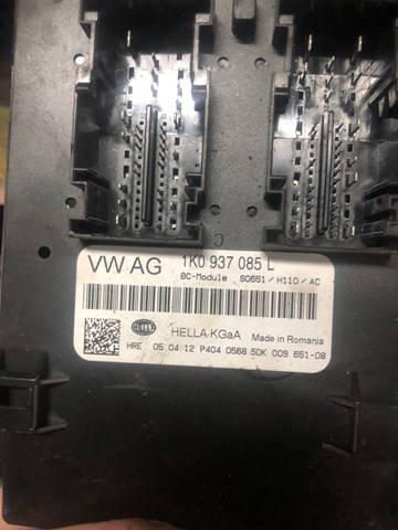 Блок управления комфортом 1K0937085L VAG