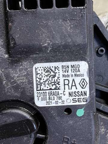 231006RA0A NISSAN Генератор купить в Украина