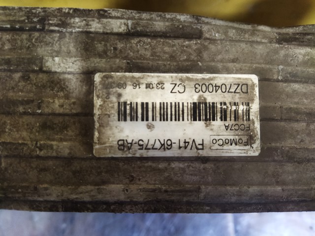 Радиатор интеркуллера FV416K775AB FORD