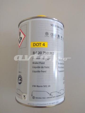 Тормозная жидкость VAG BRAKE FLUID DOT 4 1 л B000750M3