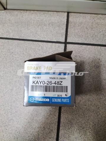 KAY02648Z MAZDA Колодки тормозные задние дисковые купить в Сумы