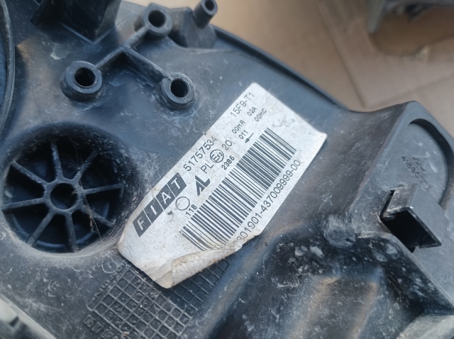 FIAT 51757534 Фара правая в наличии Украина