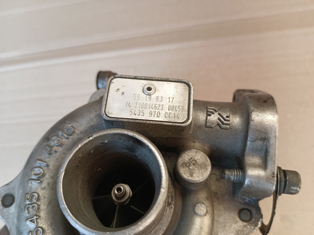 Турбонагнетатель 55198317 FIAT
