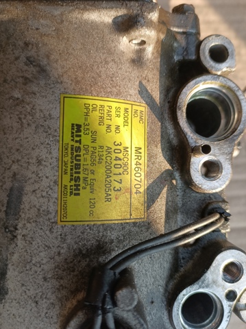 MITSUBISHI MR460704 Компрессор кондиционера в наличии Черкассы