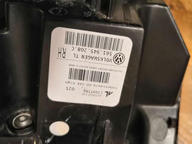 VAG 561945208C Фонарь задний правый внешний в наличии Тернополь