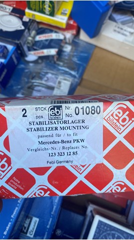 Разрезная втулка стабилизатора 01080 FEBI