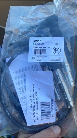 BOSCH 0986356316 Высоковольтные провода в наличии Украина