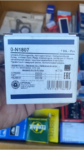 Ролик приводного ремня, паразитный 0N1807 OPTIMAL
