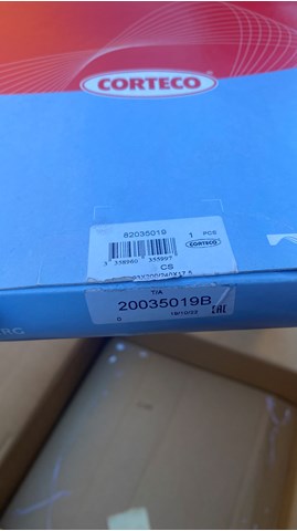 CORTECO 20035019B Сальник коленвала двигателя задний в наличии Винница