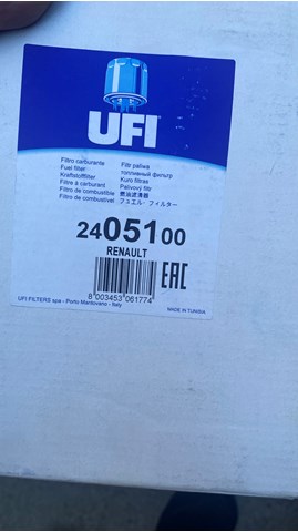 Фильтр-отстойник топлива грубой очистки 2405100 UFI