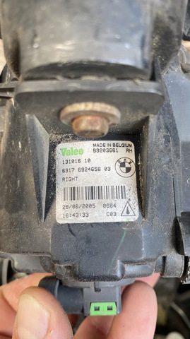 Туманка правая 6924656 BMW