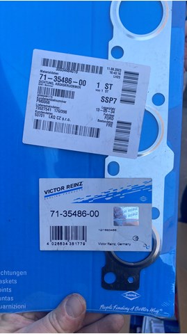 Прокладка выпускного коллектора 713548600 VICTOR REINZ