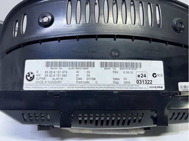 65829151979 BMW Дисплей многофункциональный купить в Черкассы
