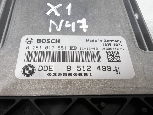 8512499 BMW Модуль управления (ЭБУ) двигателем купить в Черкассы