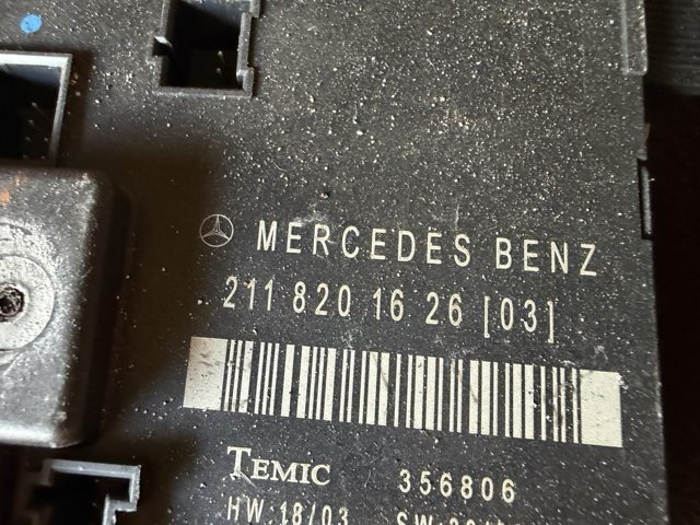 2118201626 MERCEDES Блок комфорта задней двери купить в Днепр