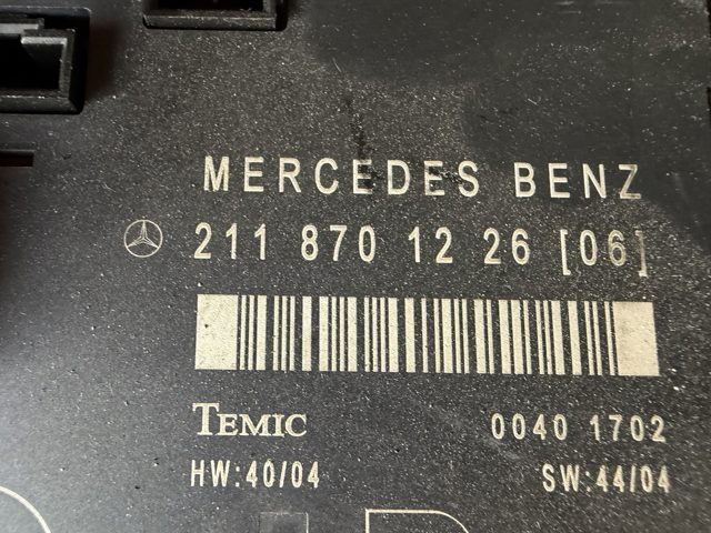 2118701226 MERCEDES Блок комфорта купить в Тернополь