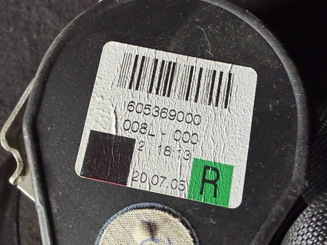 605369000 MERCEDES Ремень безопасности купить в Ирпень