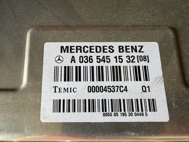 Блок управления пневмоподвеской A0365451532 MERCEDES