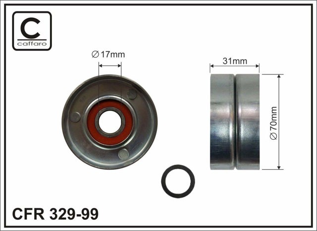 Натяжной ролик Рено Вел-Сатис