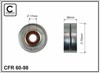 Ролик натяжителя ремня агрегатов 6098 CAFFARO