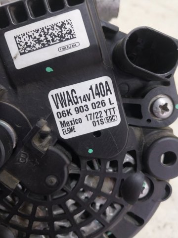 06K903026L VAG Генератор купить в Украина