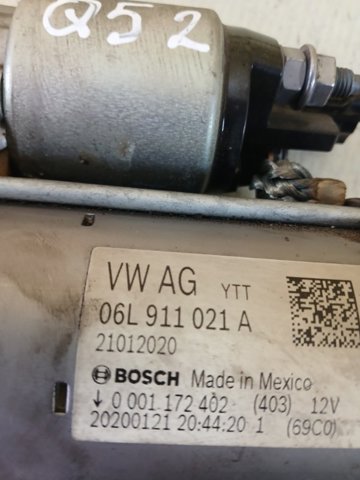 Стартер автомобиля 06L911021A VAG