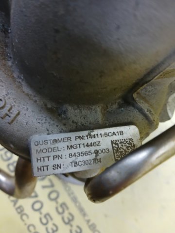 Турбокомпрессор 144115CA1B NISSAN