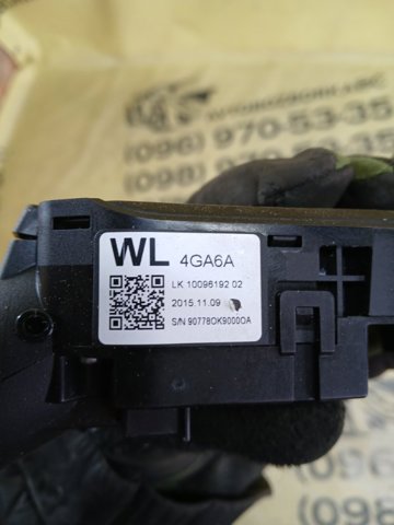 Переключатель подрулевой 255604GA6A NISSAN