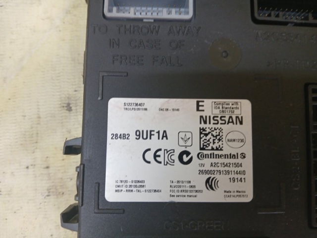 NISSAN 284B29UF1A Блок комфорта в наличии Сумы