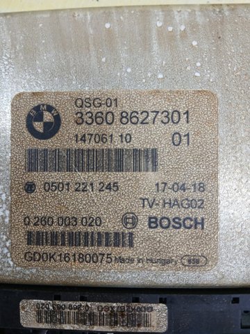 Модуль управления (ЭБУ) полным приводом 33608627301 BMW