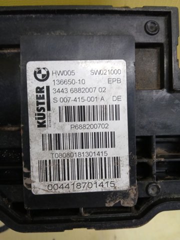 Модуль управления стояночного тормоза 34436882007 BMW