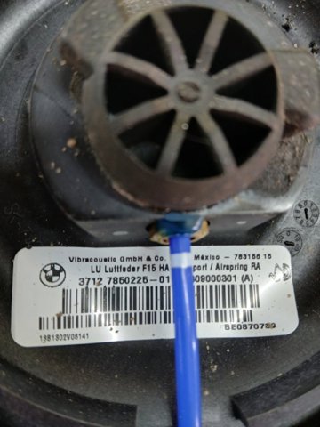 37107850225 BMW Пневмоподушка (пневморессора) моста заднего купить в Одесса