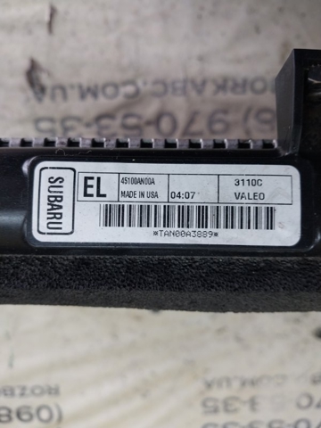 45111AN00A SUBARU Радиатор охлаждения двигателя купить в Павлоград
