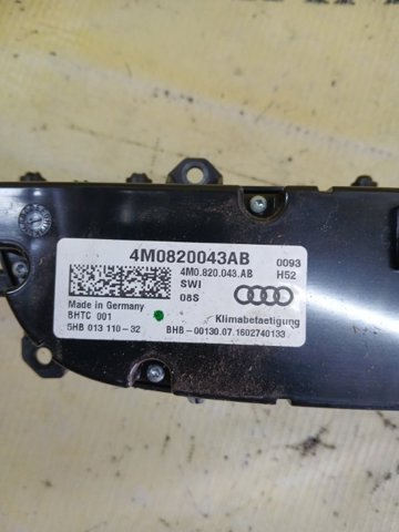 VAG 4M0820043AB Блок управления кондиционером в наличии Киев